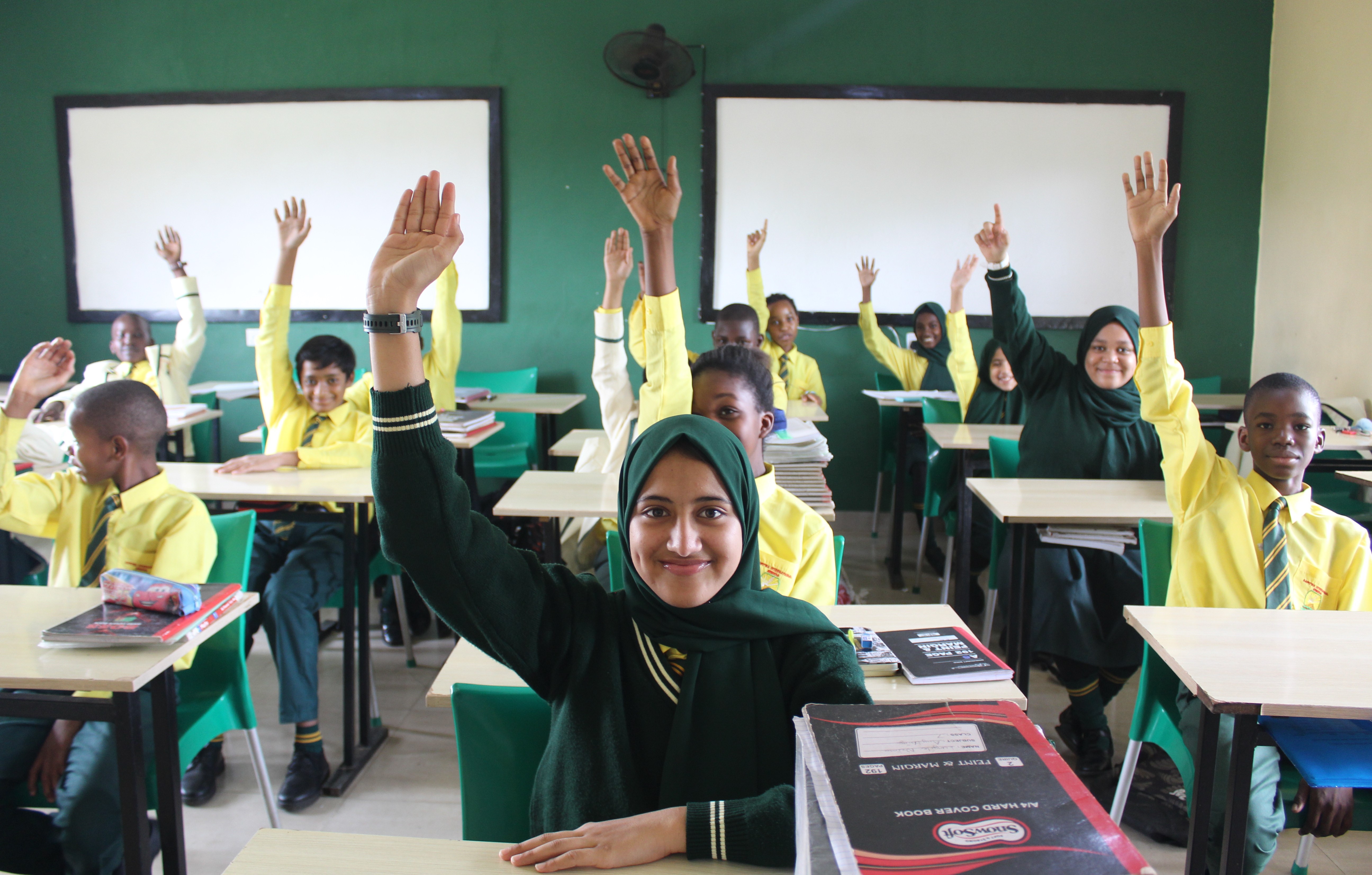 Students in classroom